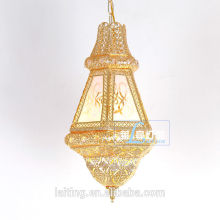 Antique Moroccan Brass Pendant Lanterns Interior Decoration